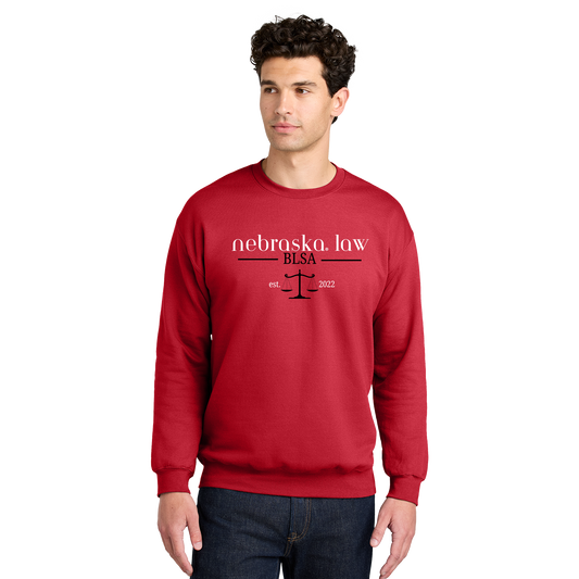 BLSA Red Crew Sweatshirt